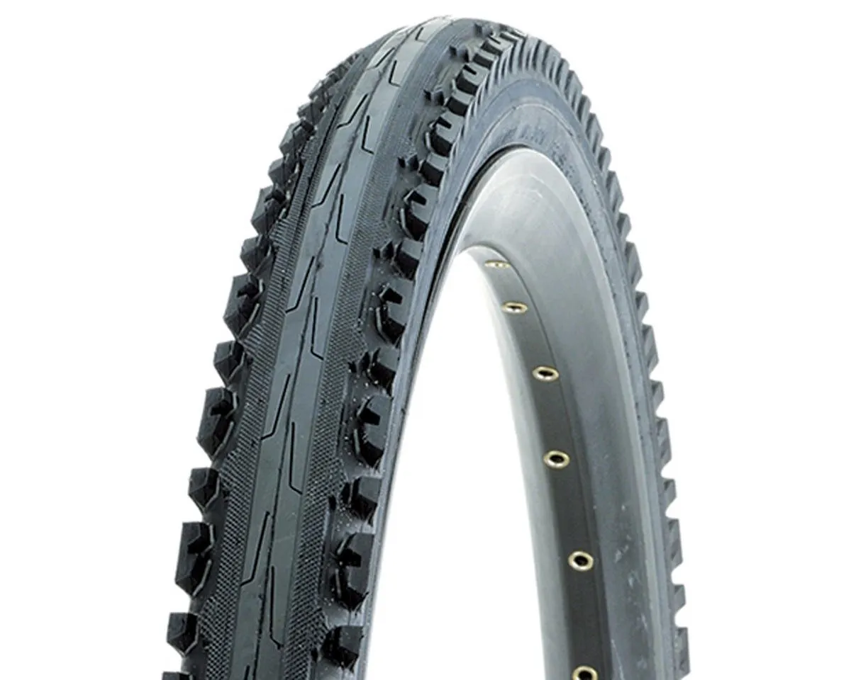TIRE 26x1.95 KENDA KROSS PLUS SEMI-SLICK BLACK - Ideal for Pavement & Dirt - Clincher Type