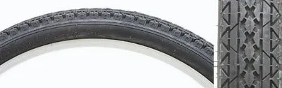 Tire Chengshin 26x2.125 C241 Black Wall Cruiser Tire - ISO Diameter 559mm, Durable and Stylish