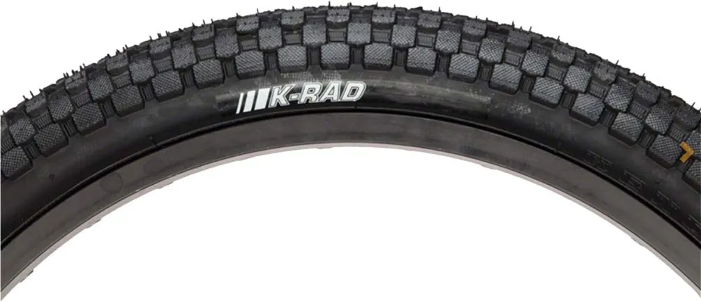 TIRE KENDA K-RAD 20x2.35 WIRE BLACK 60TPI - High-Performance Cycling Tire for Smooth Rides
