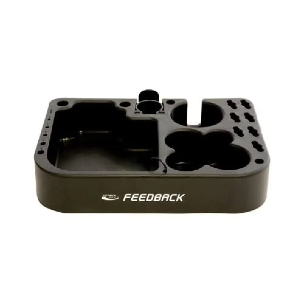 Tool Tray Accessory for Bike Repair Stands - Black - Durable Design with Tool Ports & Compartments