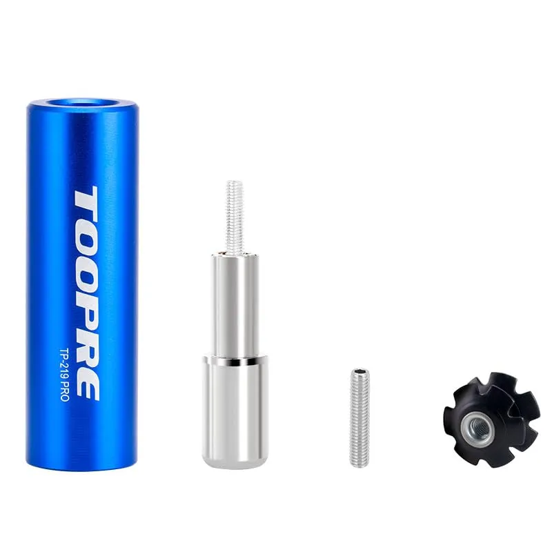 TOOPRE Bicycle Fork Star Nut Installer with Spare Screw for 7/8 to 1-1/8 Inch Forks