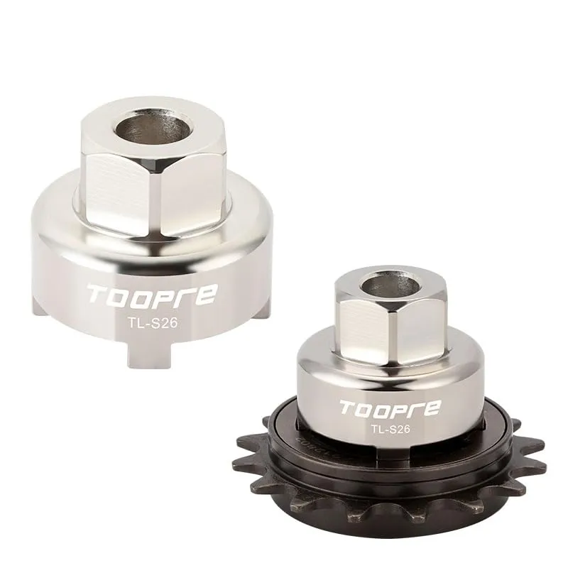 TOOPRE Bike Freewheel Disassembly Tool for 16T 17T 18T Single Speed & BMX - Durable & Ergonomic