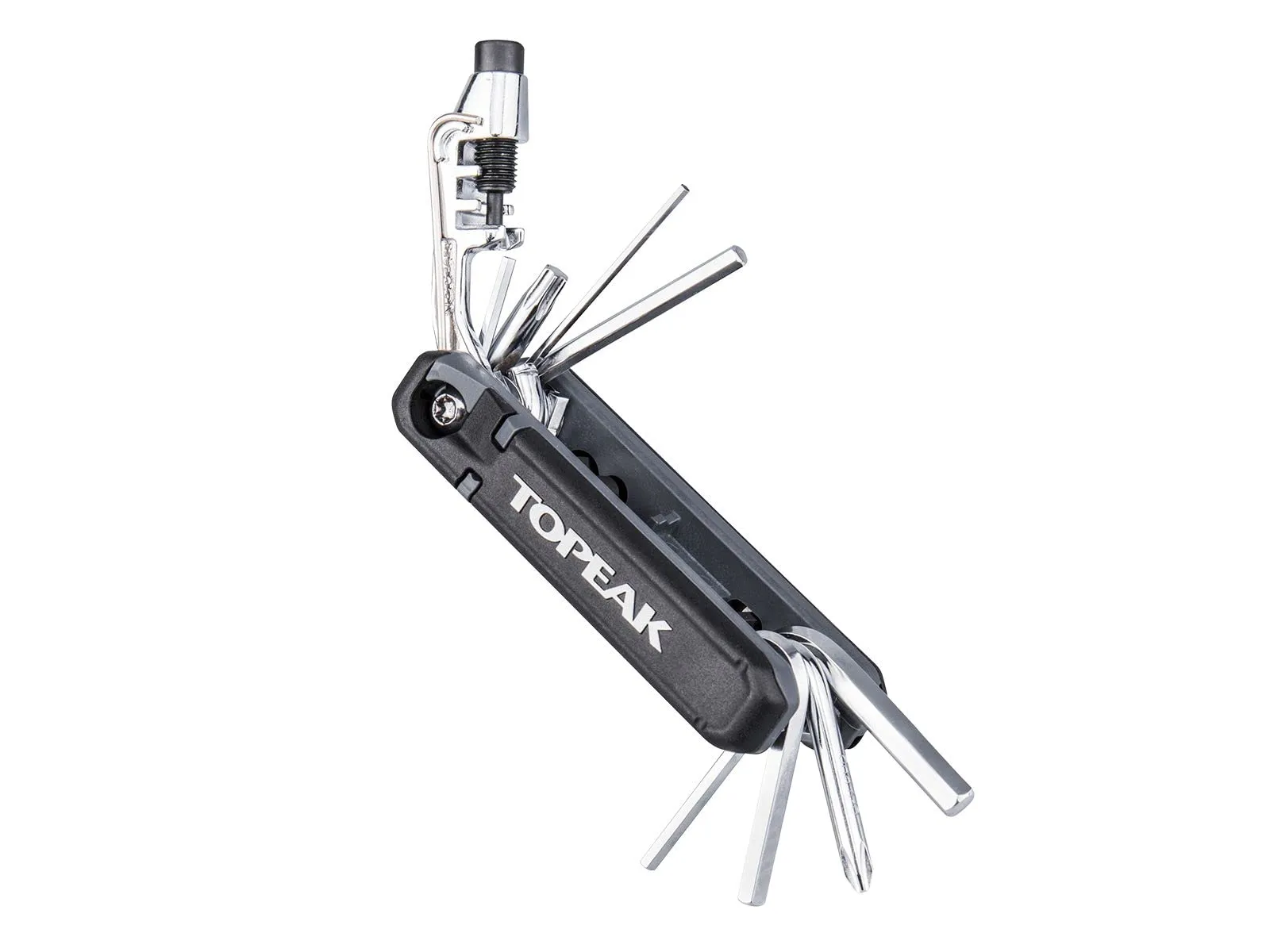 Topeak Hexus X Multi-Tool - 21 Functions, Compact Design, Hex, Torx, Screwdriver & More