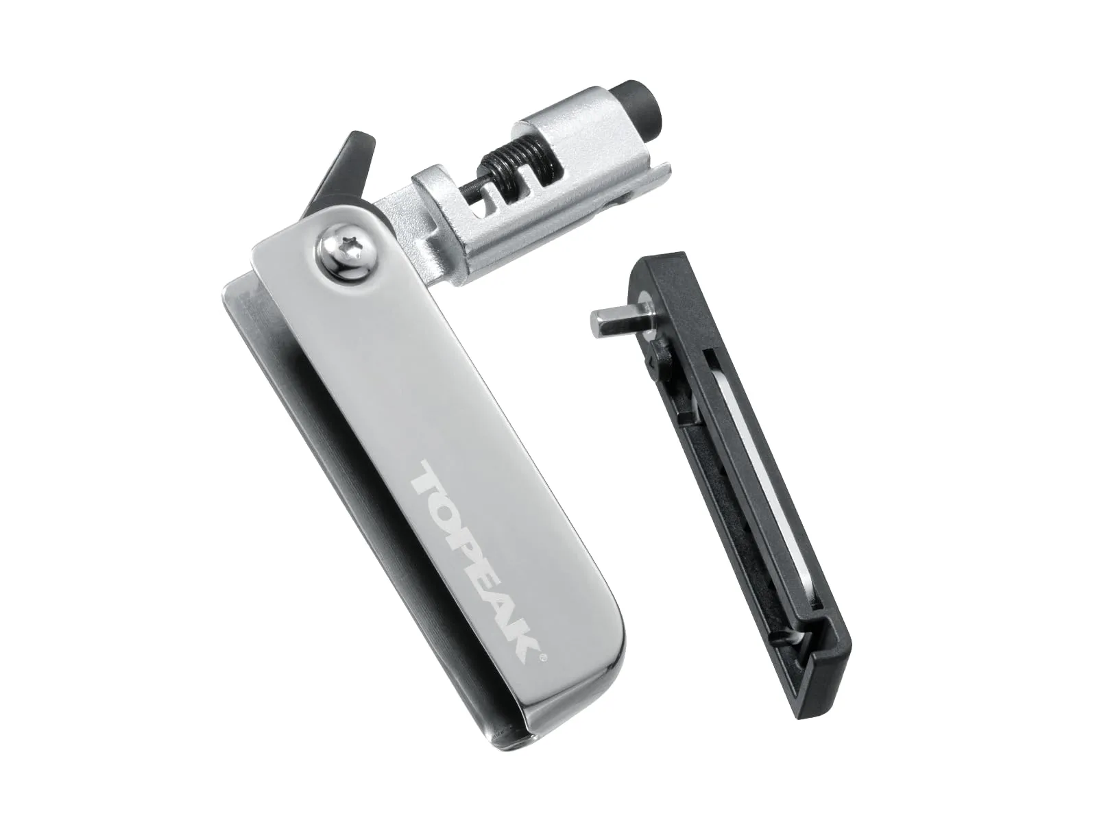 Topeak Link 11 Folding Chain Tool - Grey Stainless Steel Bike Tool, Lightweight 99g Design