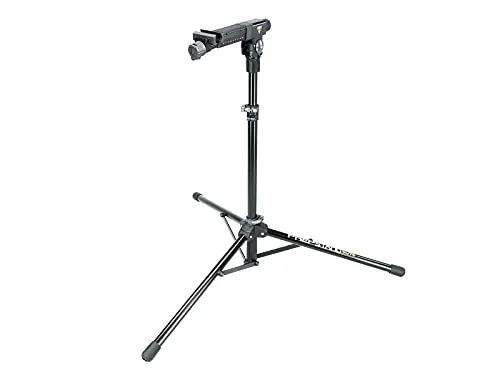 Topeak PrepStand Elite Workstand - Black with 360° Rotating Clamp and Small Parts Bin