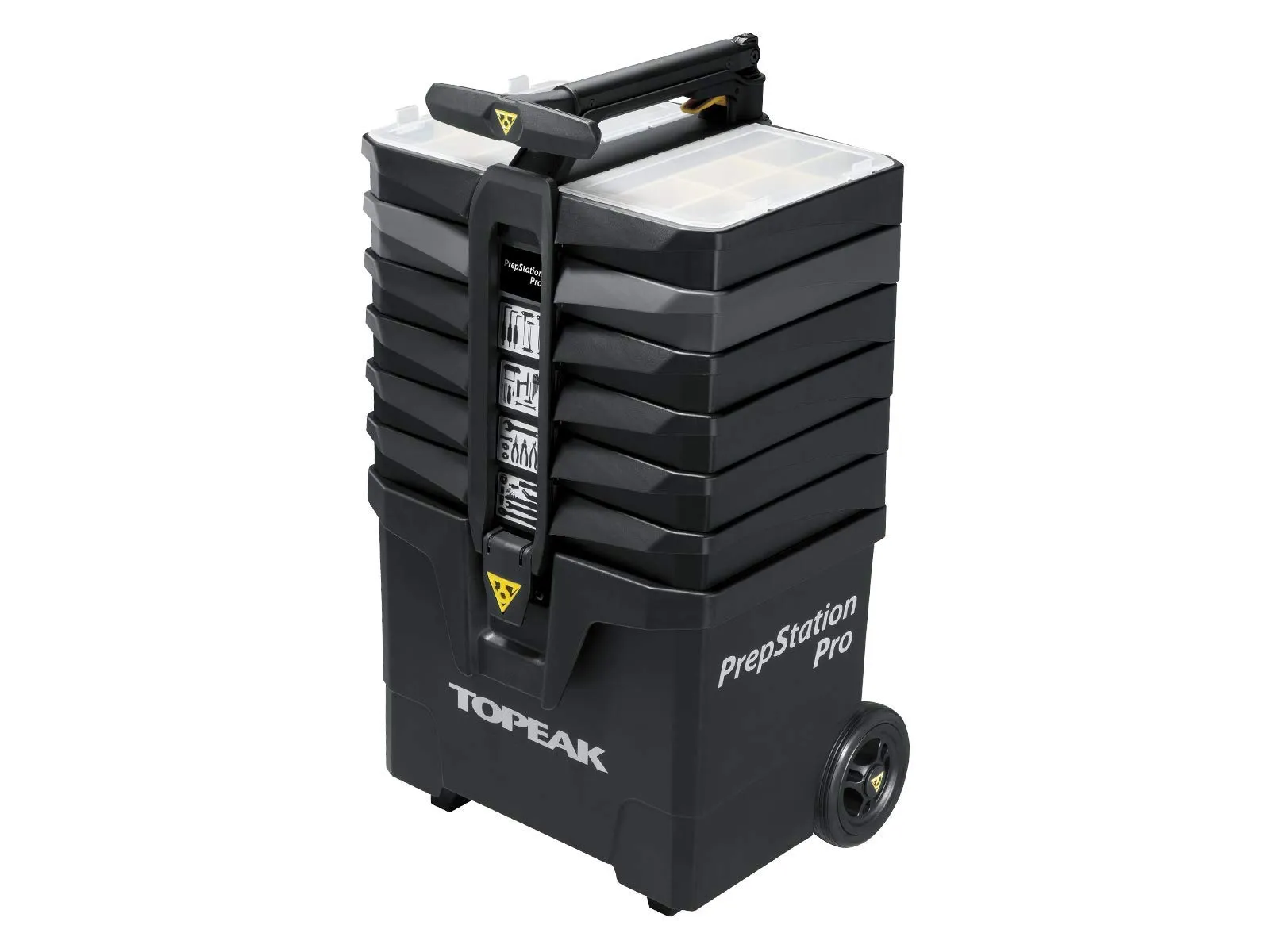 Topeak PrepStation Pro - Portable Bike Tool Station with 55 Tools and 85 Functions for Mechanics