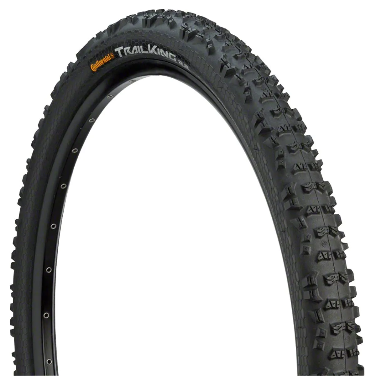 Trail King Sport Mountain Bike Tire 26 x 2.4 BW - Excellent Puncture Protection & Traction