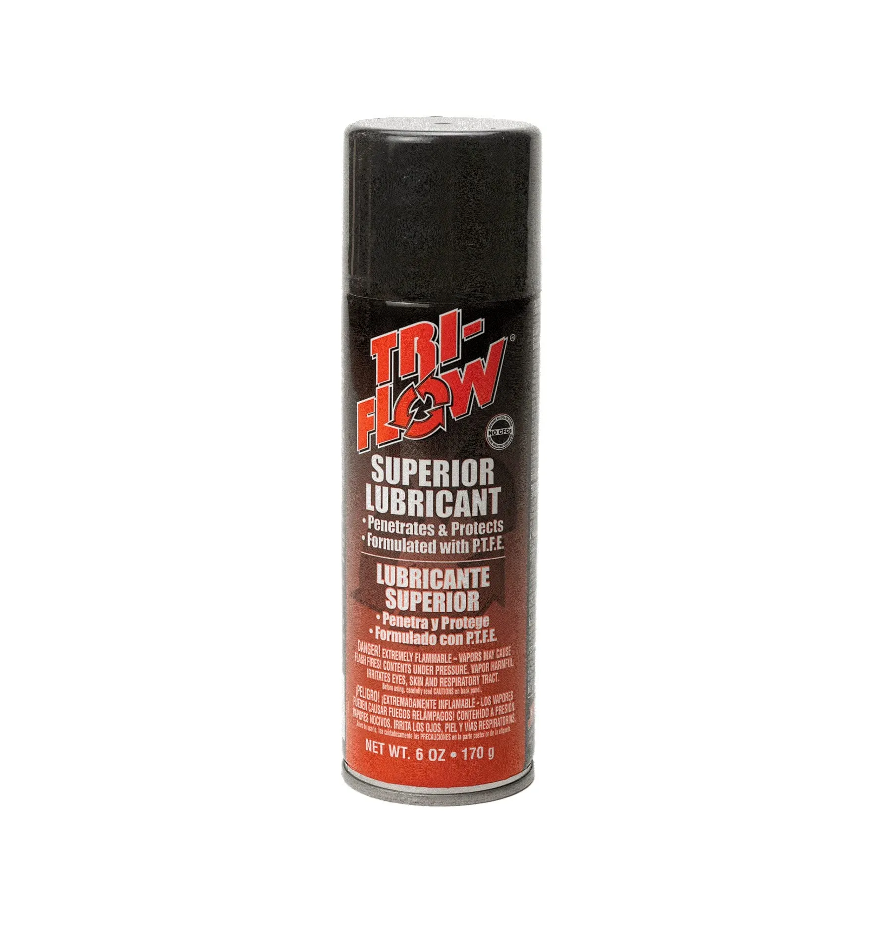 Tri Flow Teflon Lube 6-OZ Spray for Superior Lubrication, Corrosion Protection & Deep Penetration