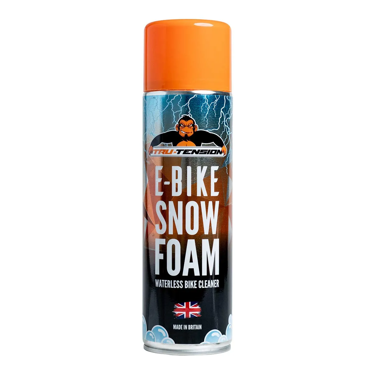 Tru-Tension E-Bike Snow Foam Waterless Cleaner - Safe for All Surfaces - Easy to Use Multi-Purpose
