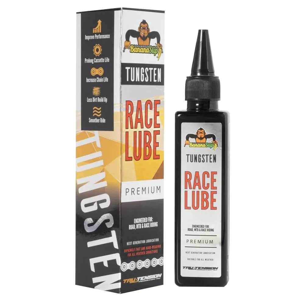 Tru-Tension Tungsten Race Bike Lube 50ml for Trek, Road, and Mountain Bikes - Enhanced Performance