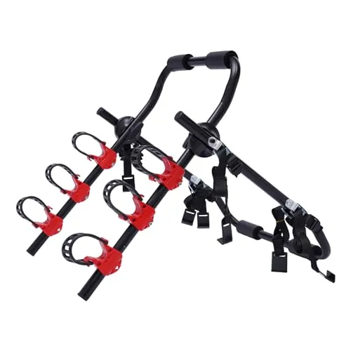 Trunk Mount Bike Repair Stand - Adjustable Foldable Bicycle Holder for SUVs, Durable & Portable