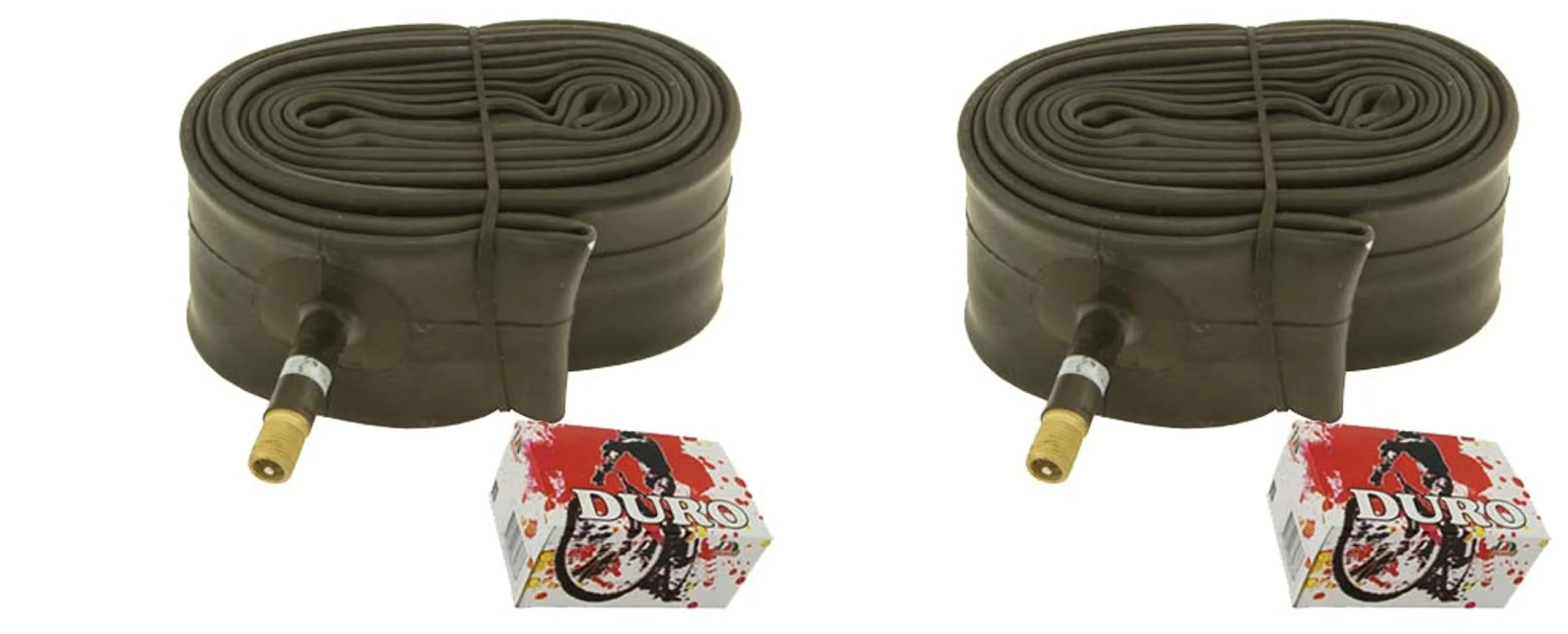 Two Bike Tube Duro 24 x 1-3/4 S7 33mm Schrader Valve for Schwinn Tires