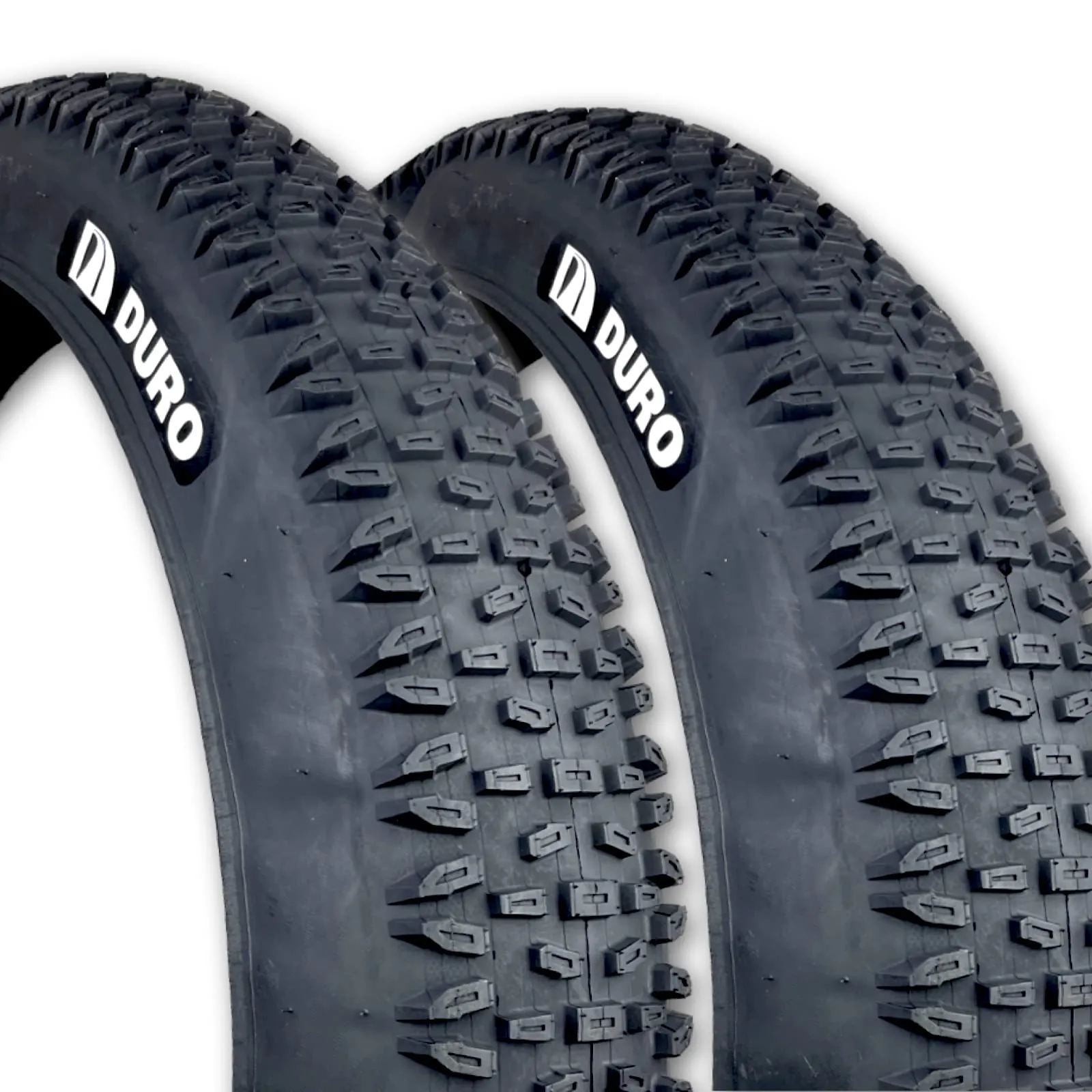 Two Duro Crux 29x3.25 Tubeless Ready Fat Bike Tires - Lightweight, Aggressive Tread, Folding Bead