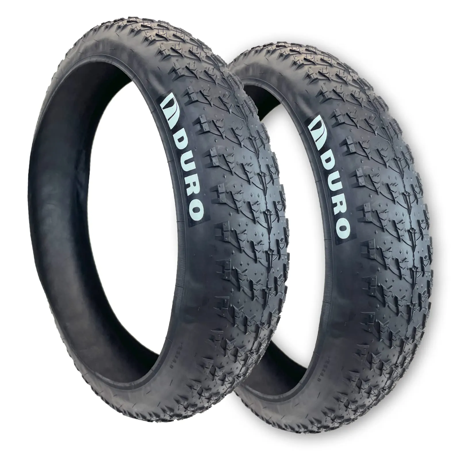 Two Duro Tire 26x4.0 Big D Fat Bike Tires - Folding Beads, Versatile for Year-Round Riding