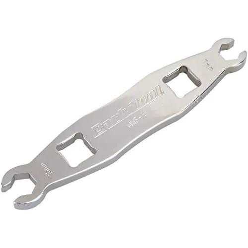Unisex Park Tool Qkmwf3 Double-Ended Cycling Wrench with 7mm & 8mm Openings - Slim Design