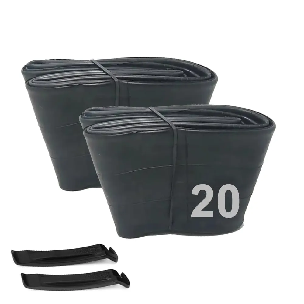Universal Bike Butyl Inner Tubes for Road, Mountain, and Junior Bikes - 20-26' with 32mm Valve