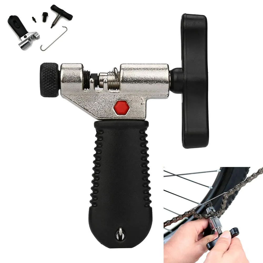 Universal Bike Chain Splitter Tool - 7/8/9/10 Speed Chain Breaker with Hook - Durable & Easy to Use