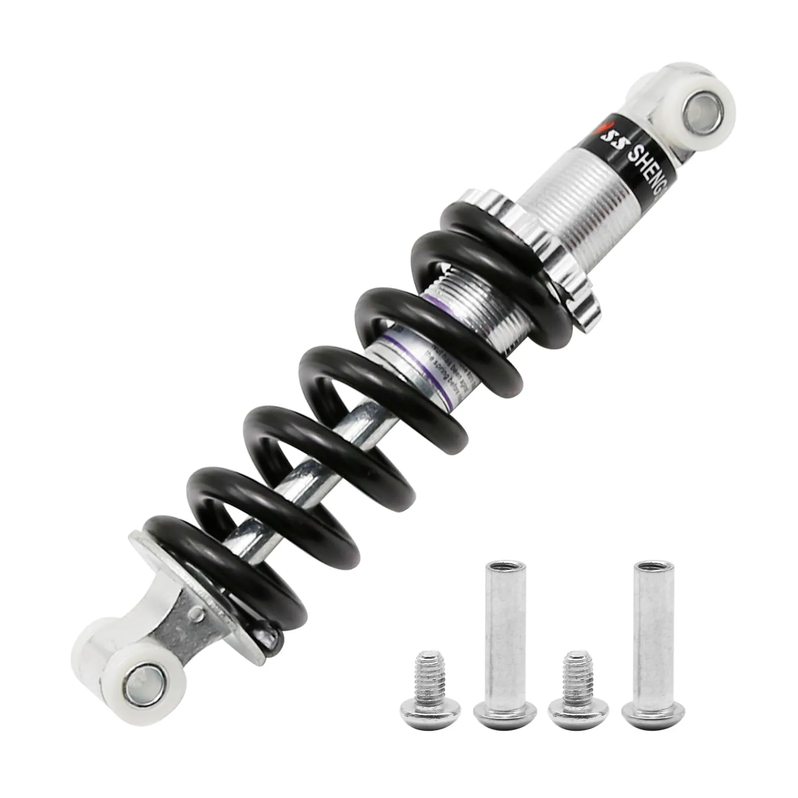 Universal Rear Shock Absorber - 190MM Length, 1200LB Capacity for Gas Scooters, Mini Bikes, ATVs