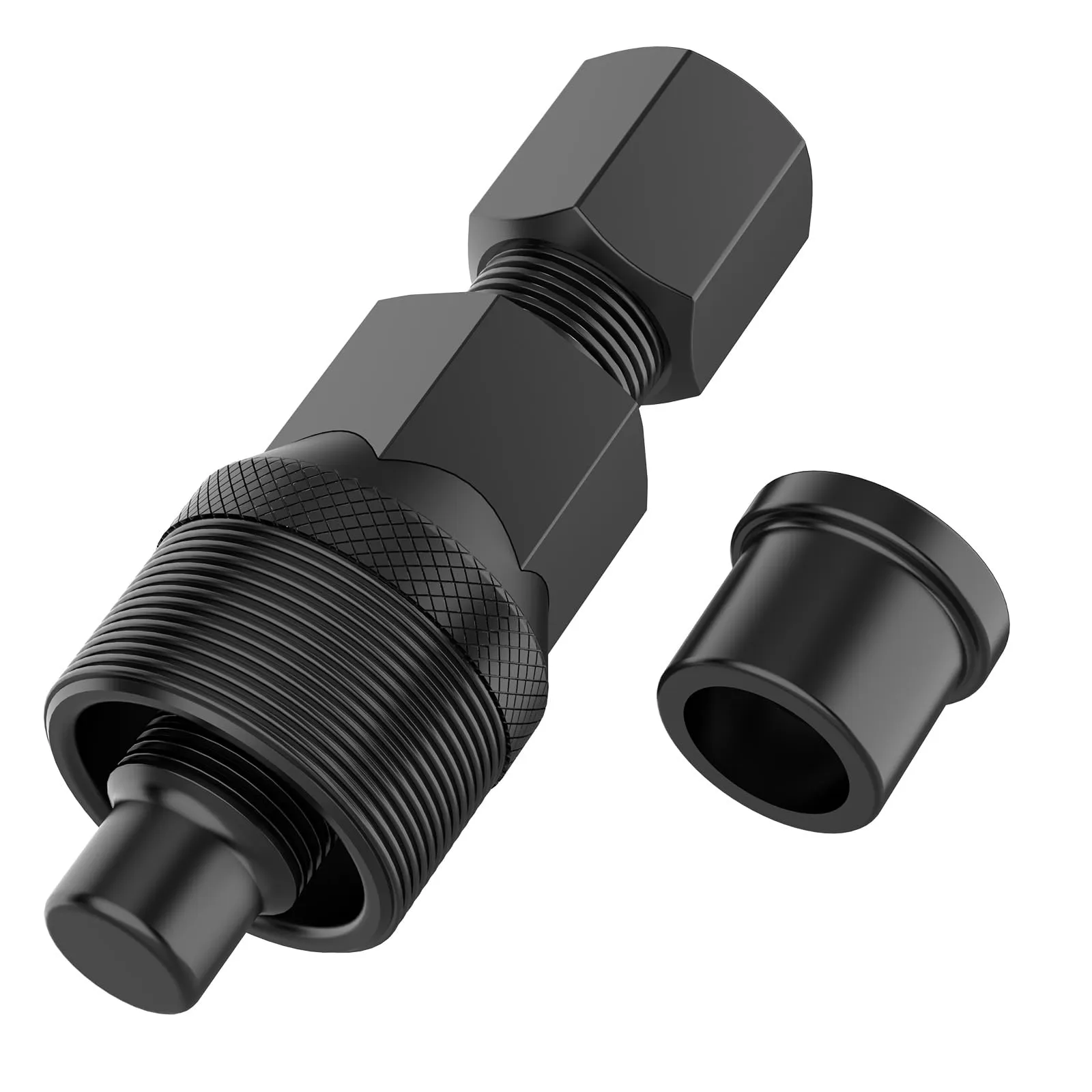 Upgrade Bike Crank Puller Tool, Durable Carbon Steel Crank Remover for Mountain & Road Bikes