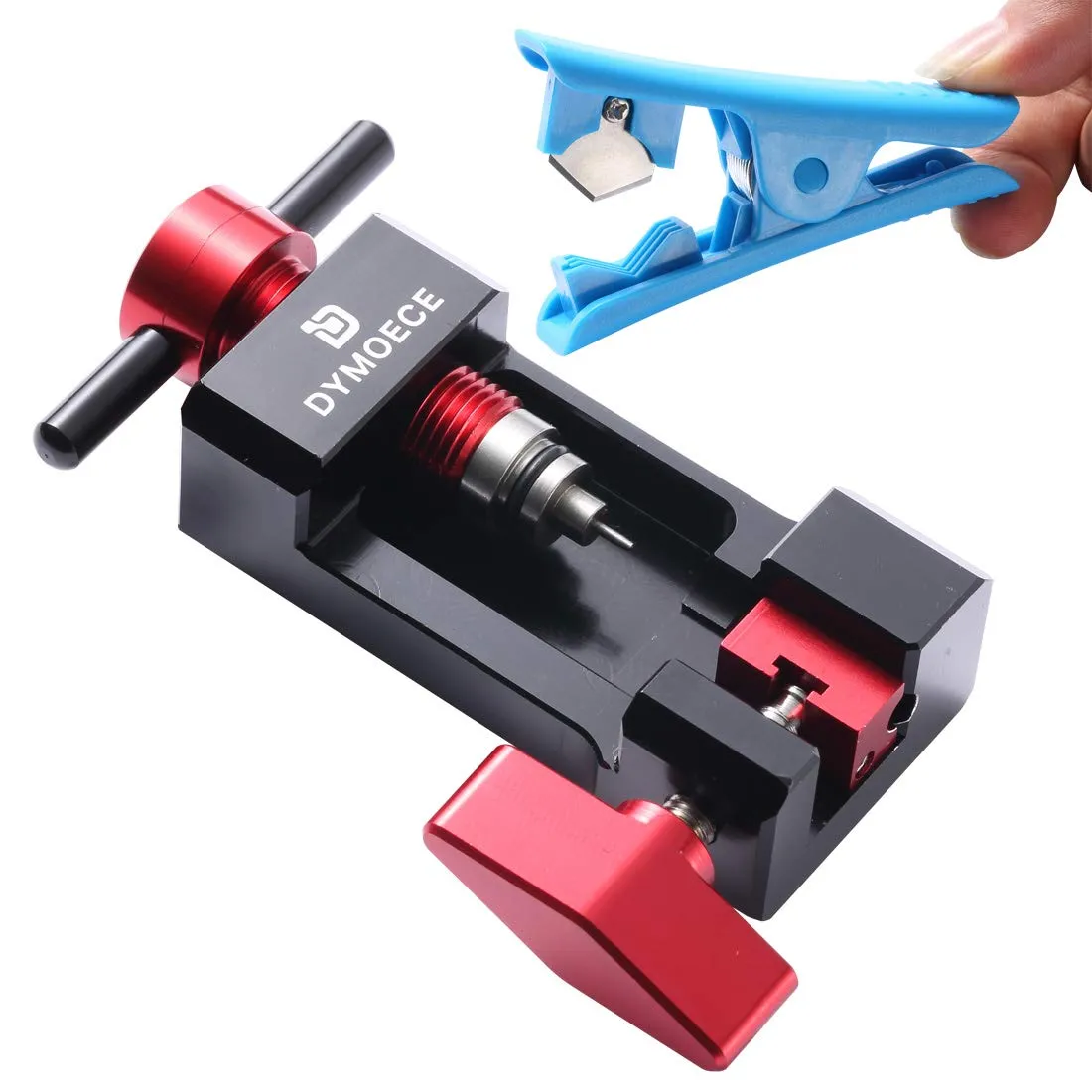 Upgraded Needle Driver Tool Set for Bicycle Hydraulic Hose Fittings - Includes Hose Cutter