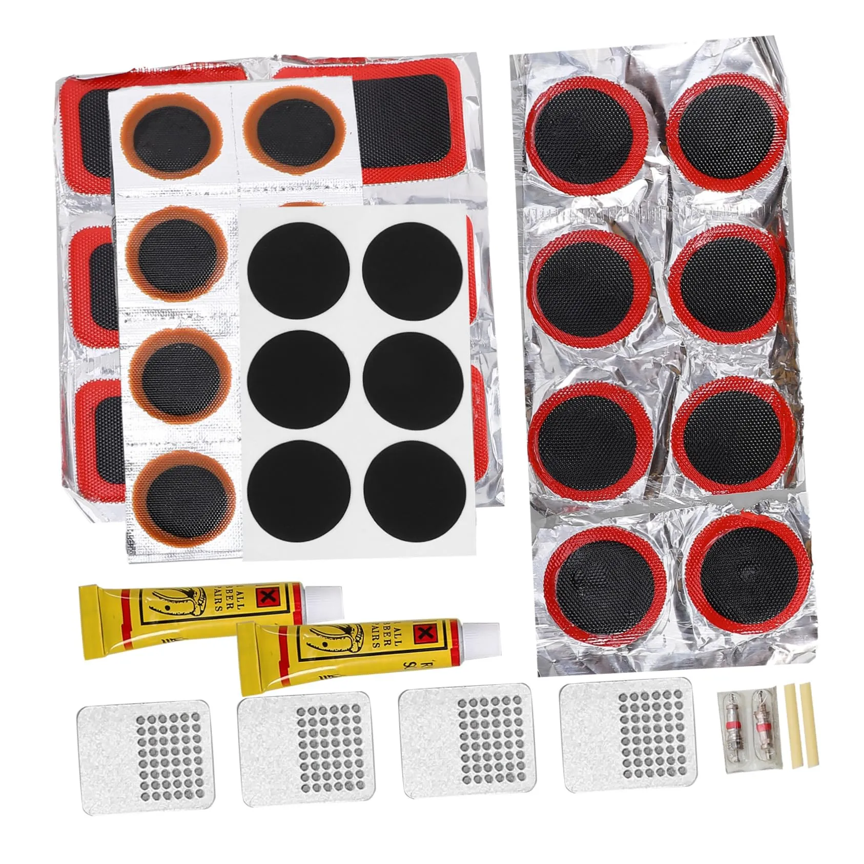 VANZACK 1 Set Inner Tube Repair Kit for Bicycles - Convenient and Practical Tire Patch Solution