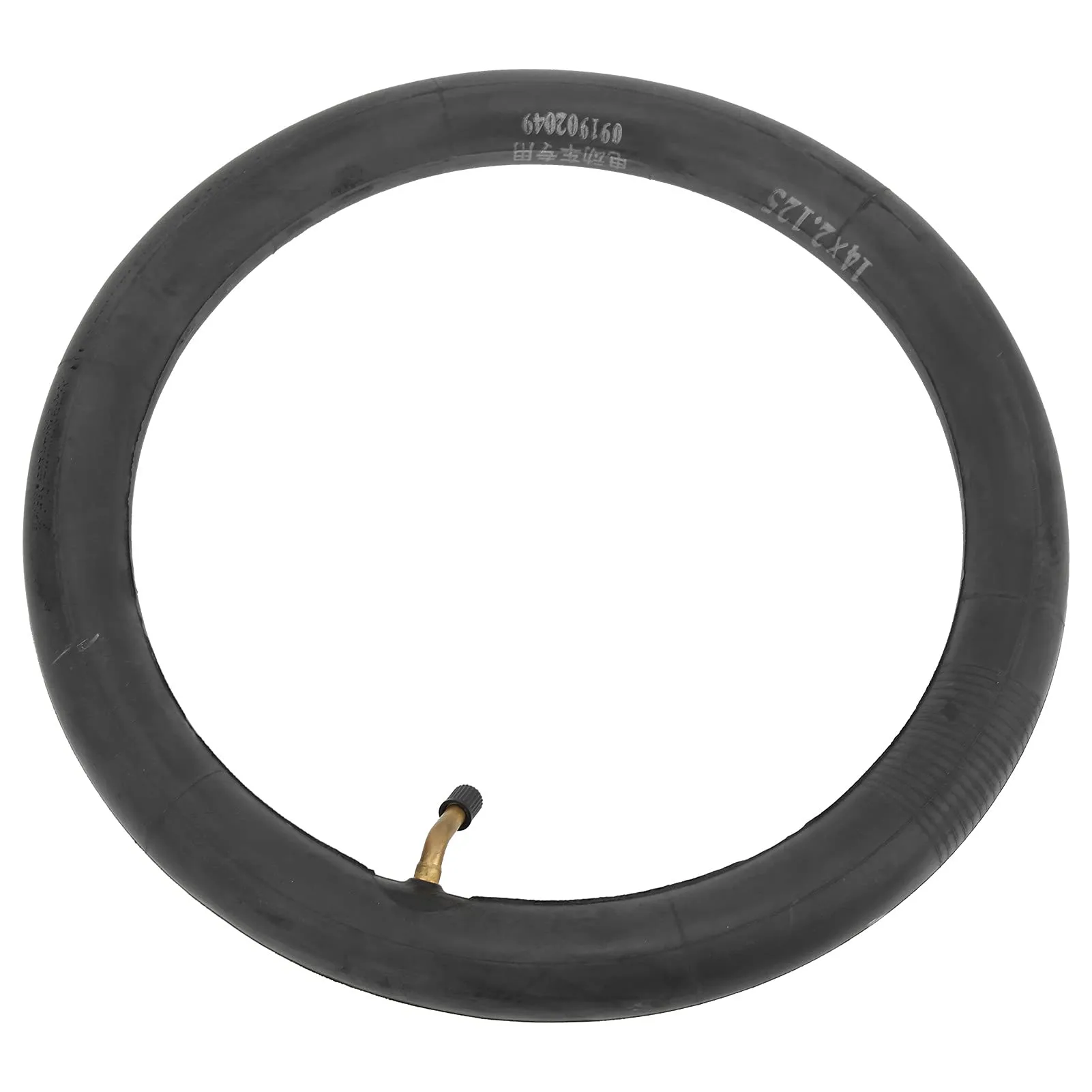 Vbestlife 14 Inch Bike Inner Tube - 14x2.125 Bent Valve Rubber Tube for Electric Bikes