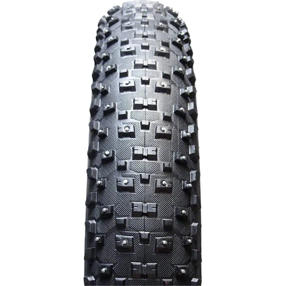 Vee Rubber 26x4.8 Snow Shoe XL Studded Fat Bike Tire - Premium Silica Compound for Superior Grip