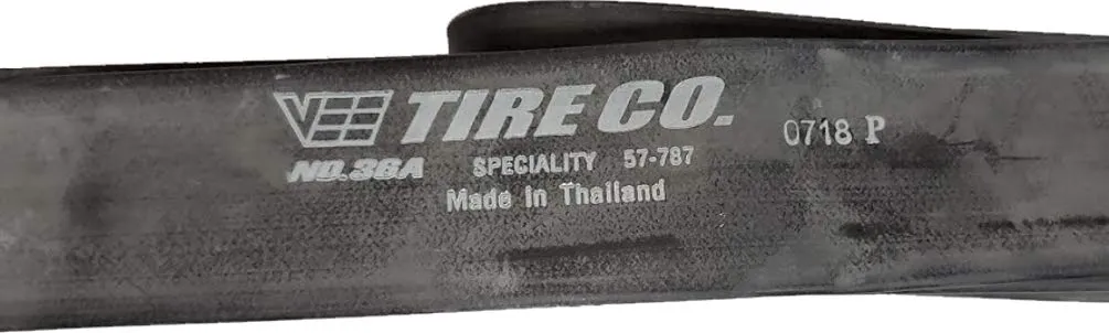 Vee Tire Co Butyl Tube 36x2.25 with 40mm Presta Valve, Removable Core, Durable Butyl Rubber