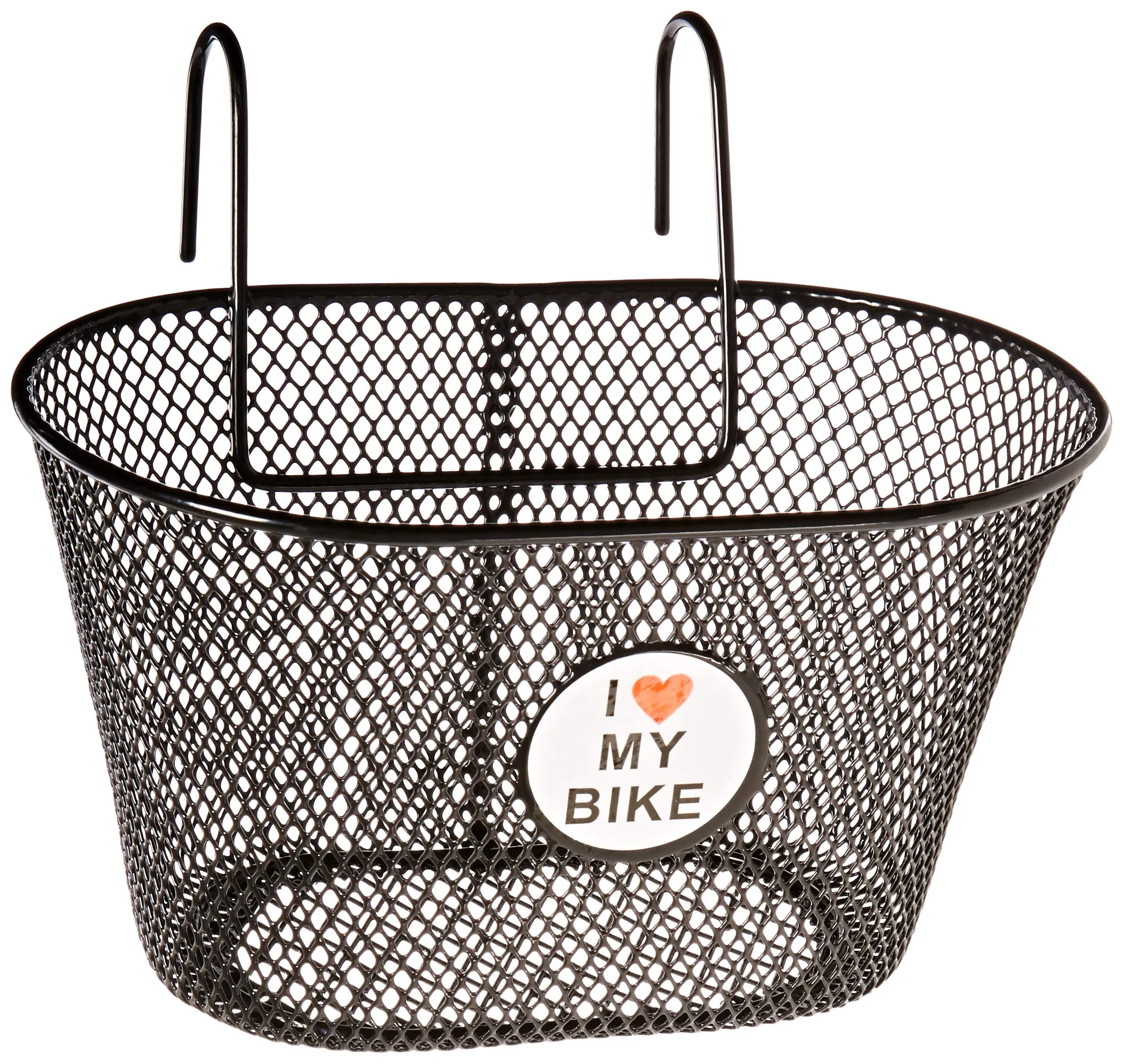 Ventura Children's Wire Basket - Cute Design, Fits Bike Handlebars, Steel, 25x15x14.5 cm