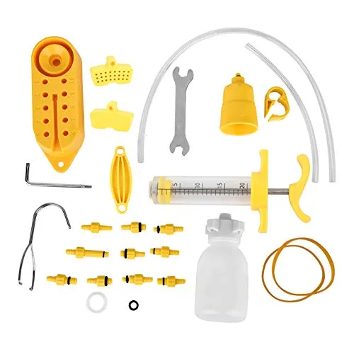 VGEBY Hydraulic Bicycle Brake Bleeder Kit for Shimano Disc Brake Mineral Oil Repair Tool