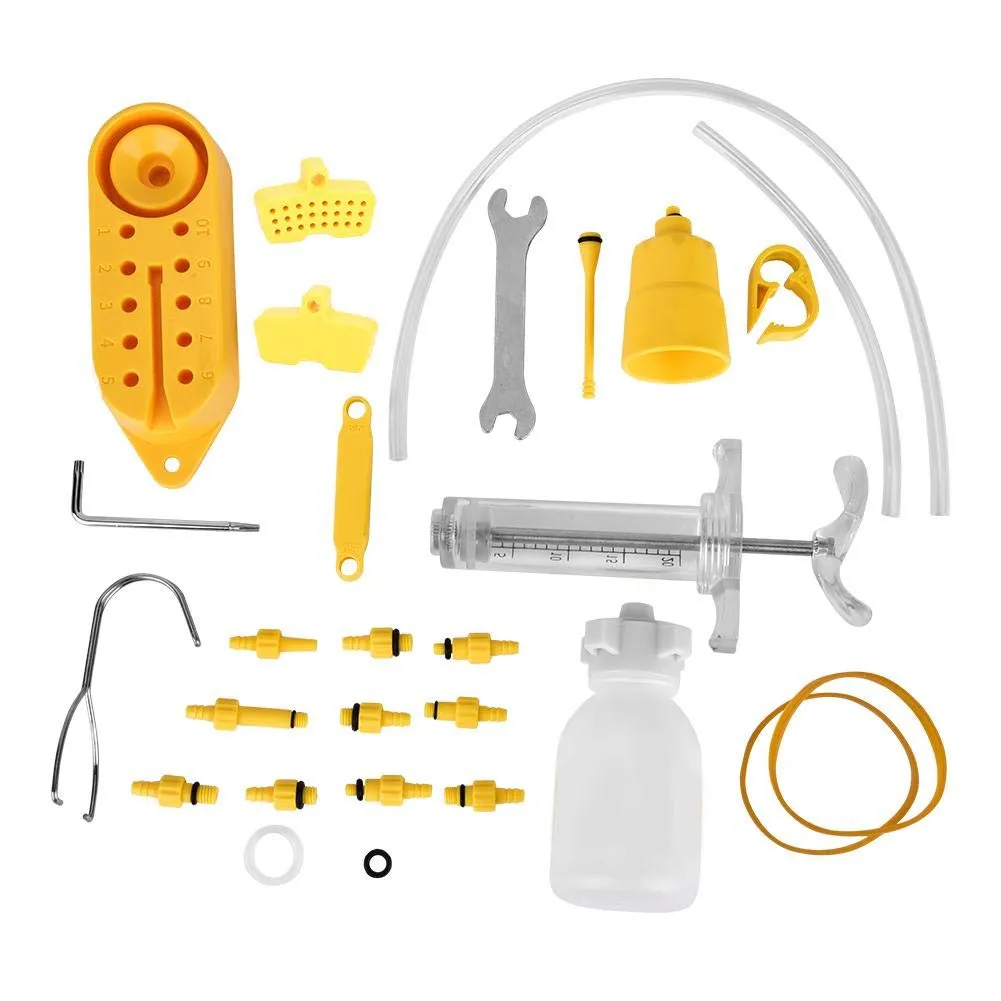 VGEBY Hydraulic Brake Bleed Kit for Tektro - Professional Disc Brake Repair Tool for Mountain Bikes