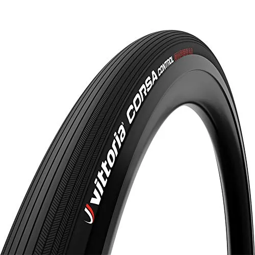 Vittoria Corsa Control Graphene 2.0 - 700x25c Road Bike Tire - Foldable - Performance on Rough Roads