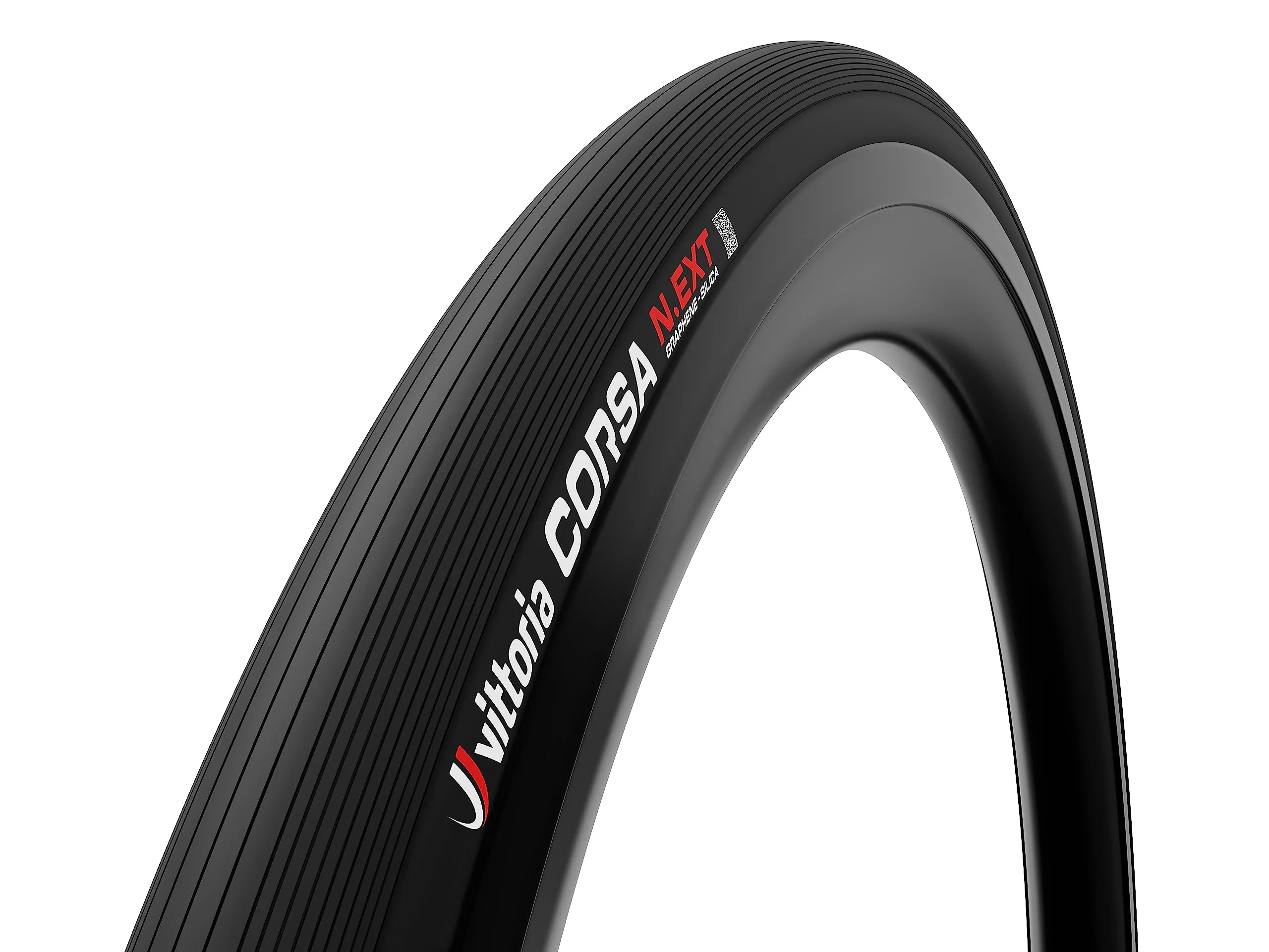 Vittoria Corsa N.EXT G2.0 Road Bike Tires - 30-622 Foldable, Black, Durable Performance for Training