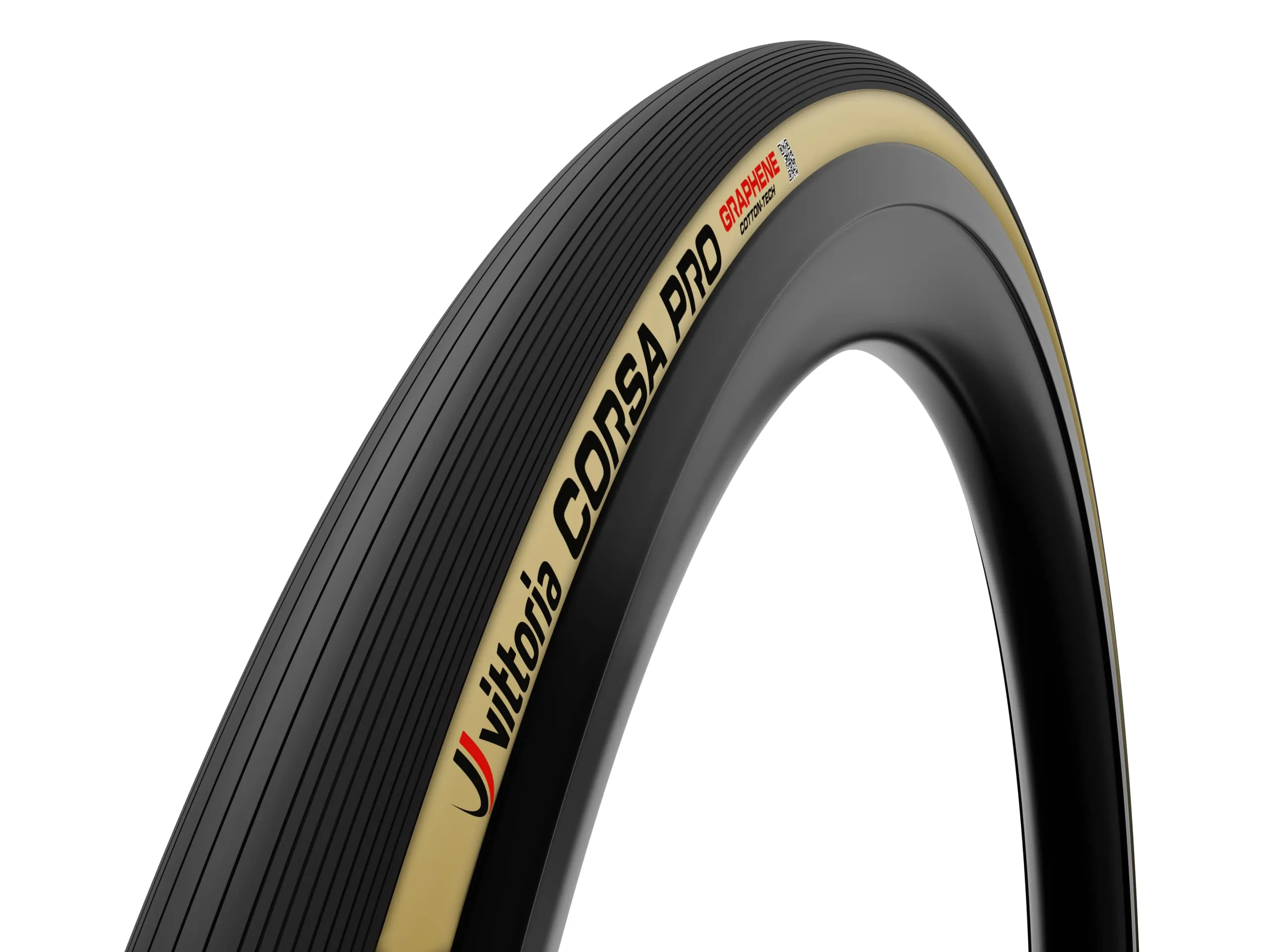 Vittoria Corsa Pro Graphene 2.0 - 700 x 24c Performance Road Bike Tire - Black TLR & Foldable