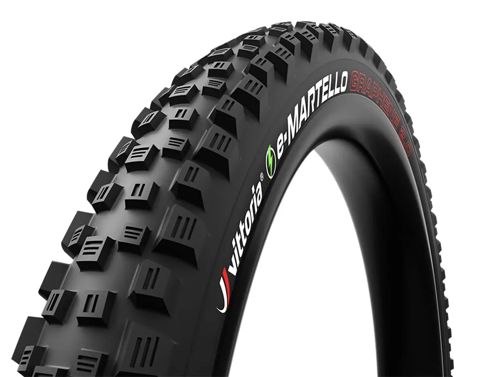 Vittoria E Martello G2.0 Enduro 2-Ply All Black 27.5x2.35 Tubeless Ready Graphene Bicycle Tire
