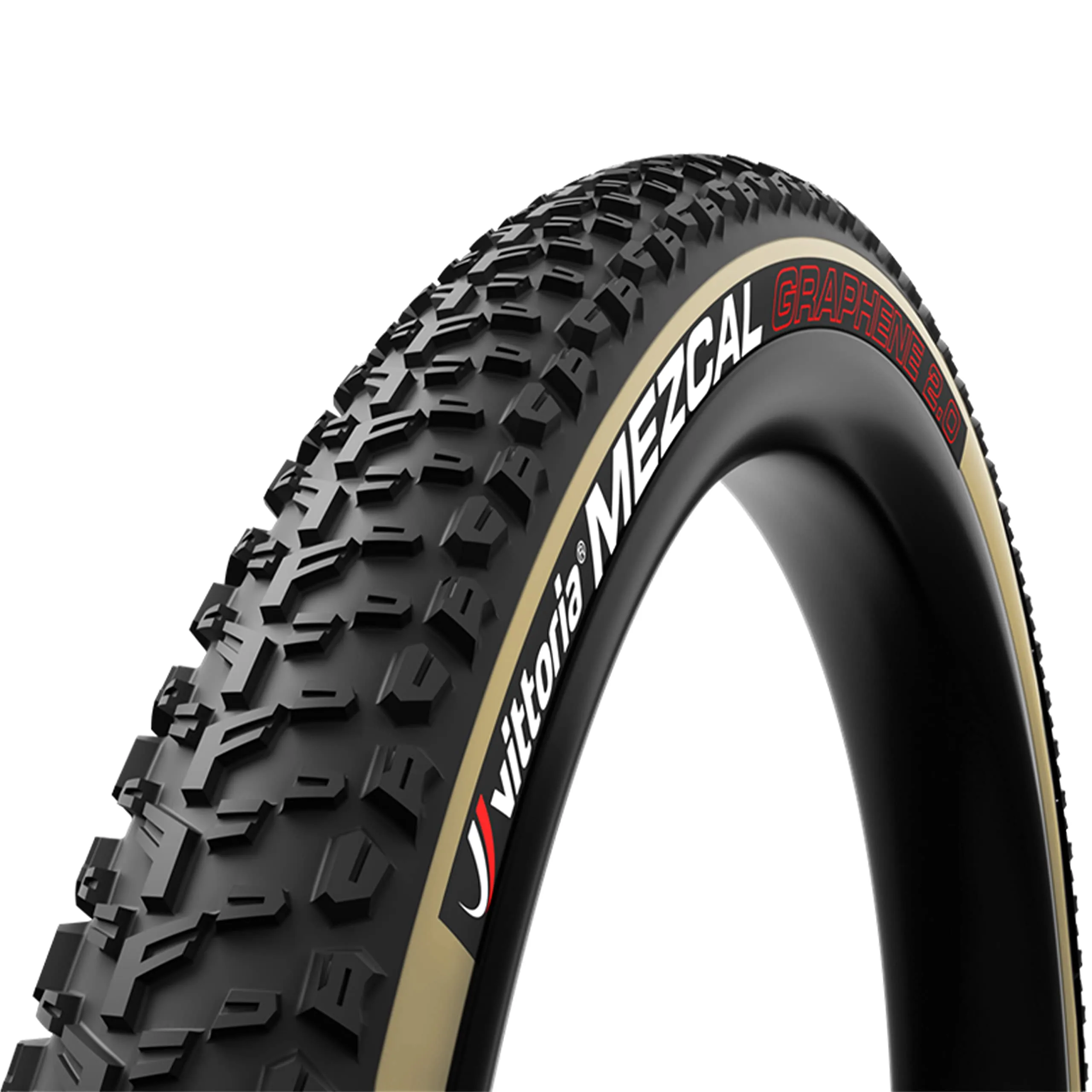 Vittoria Mezcal III G2.0 XC-Trail/TNT G2.0 Tire, Ant/Blk/Blk, 29x2.25 - XCO Champion Quality
