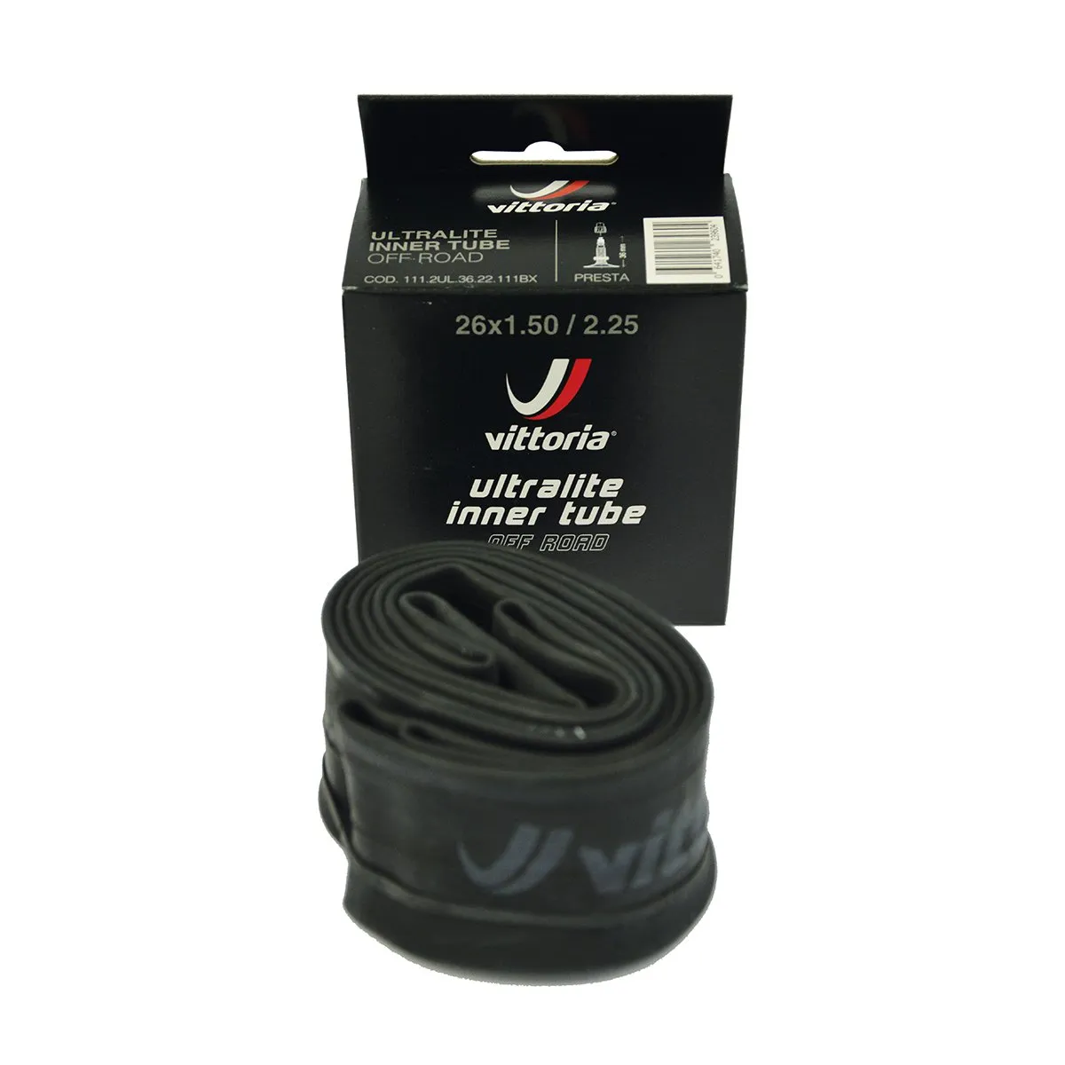 Vittoria MTB Lite Presta Valve Non-Threaded Tube 20 x 1.95/2.125 with 48mm Valve Length