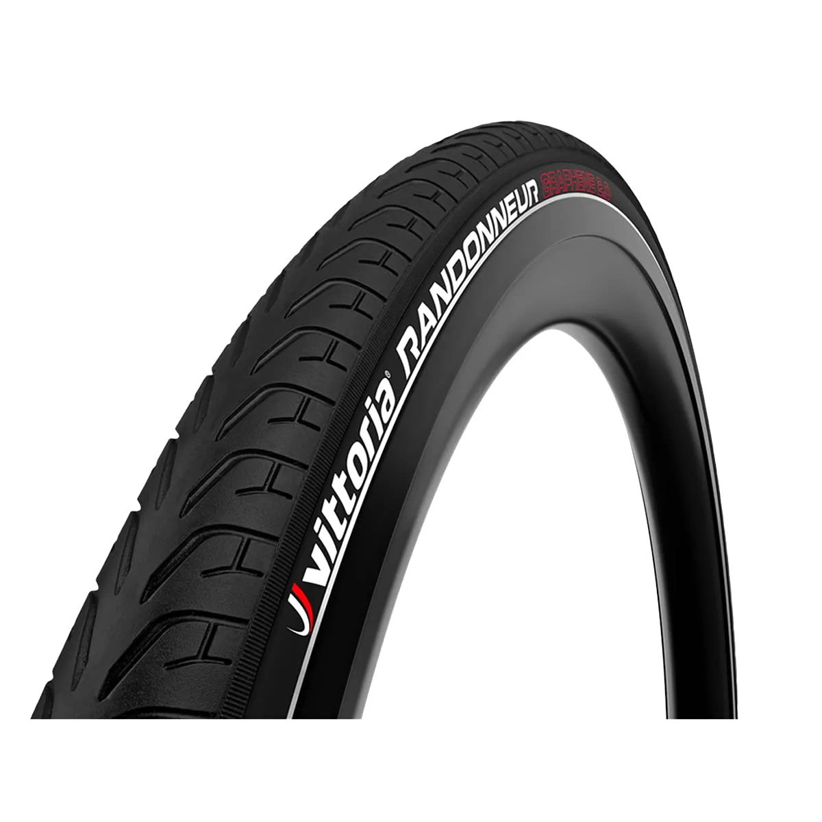 Vittoria Randonneur 700C Rigid Reflective City Bike Tyre - 700x45C for Enhanced Safety and Performance