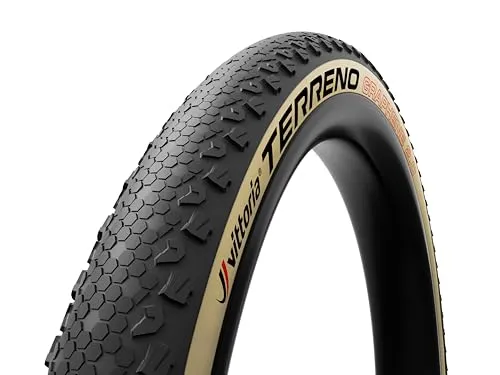 Vittoria Terreno XC Race Tire 29x2.1 TLR Tubeless Ready - Fast Rolling, Durable, High Grip MTB Tire