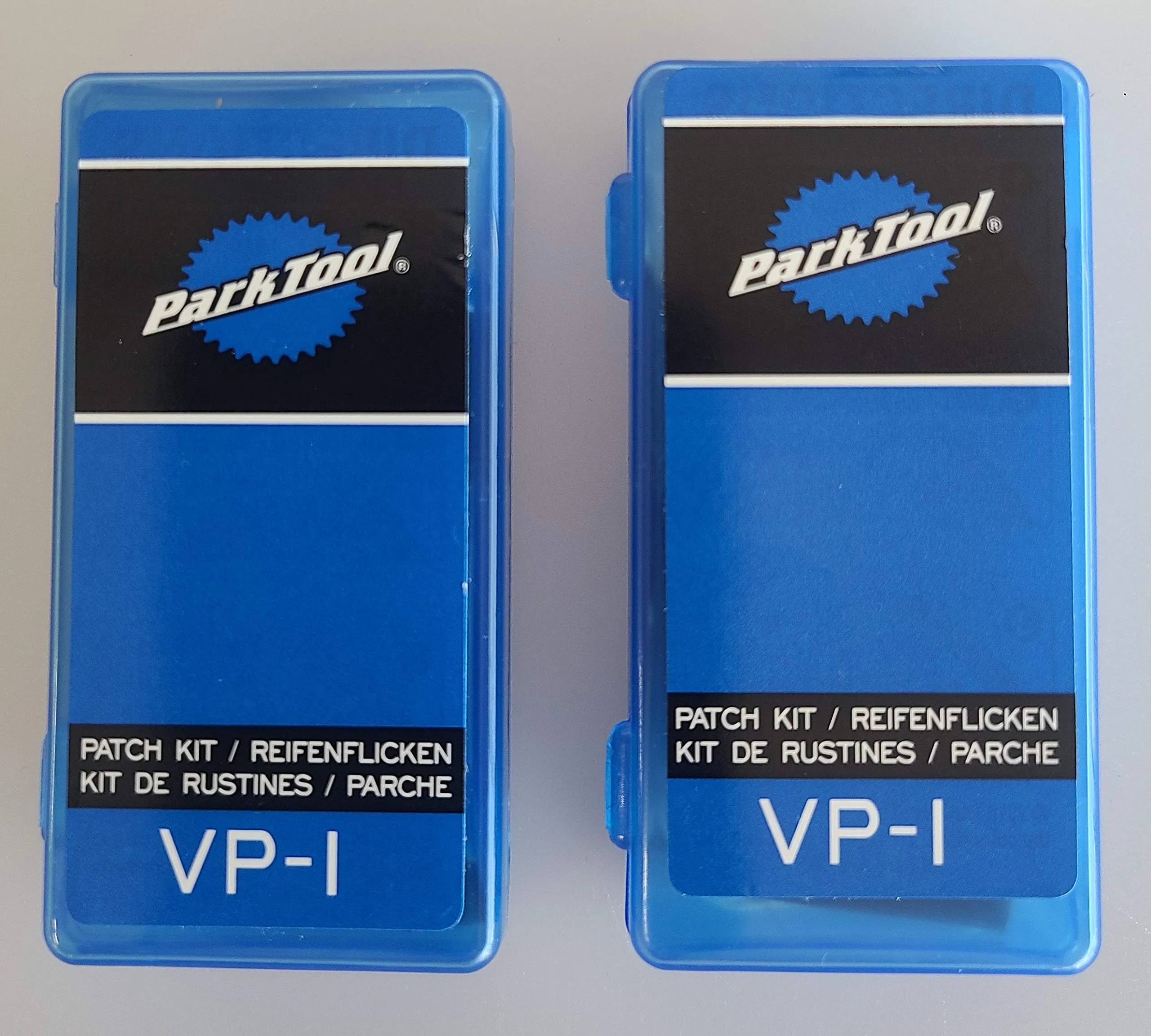 Vp-1 Patch Kit 2 Pack - Durable Butyl Patches with Vulcanizing Fluid for Quick Bicycle Repairs