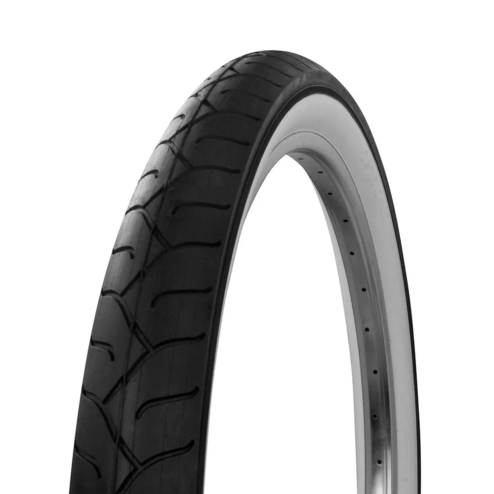 Wanda Fat Bike Tire 26 x 3.0 for Beach Cruiser Chopper - High Quality White Wall by FENIX CYCLES