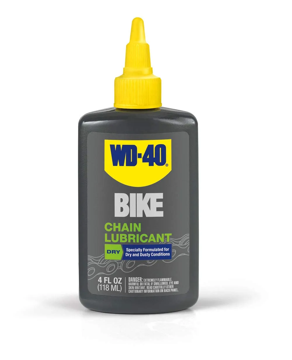 WD-40 BIKE Dry Lube for Smooth Rides in Dry & Dusty Conditions - One Color, One Size