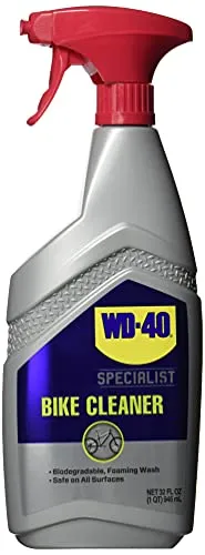 WD-40 Specialist Bike Cleaner, 32oz Foaming Trigger, Biodegradable & Safe for All Surfaces