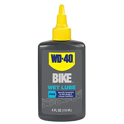 WD-40 Specialist Bike Wet Chain Lube 4 OZ - Ultimate Protection for Extreme Conditions