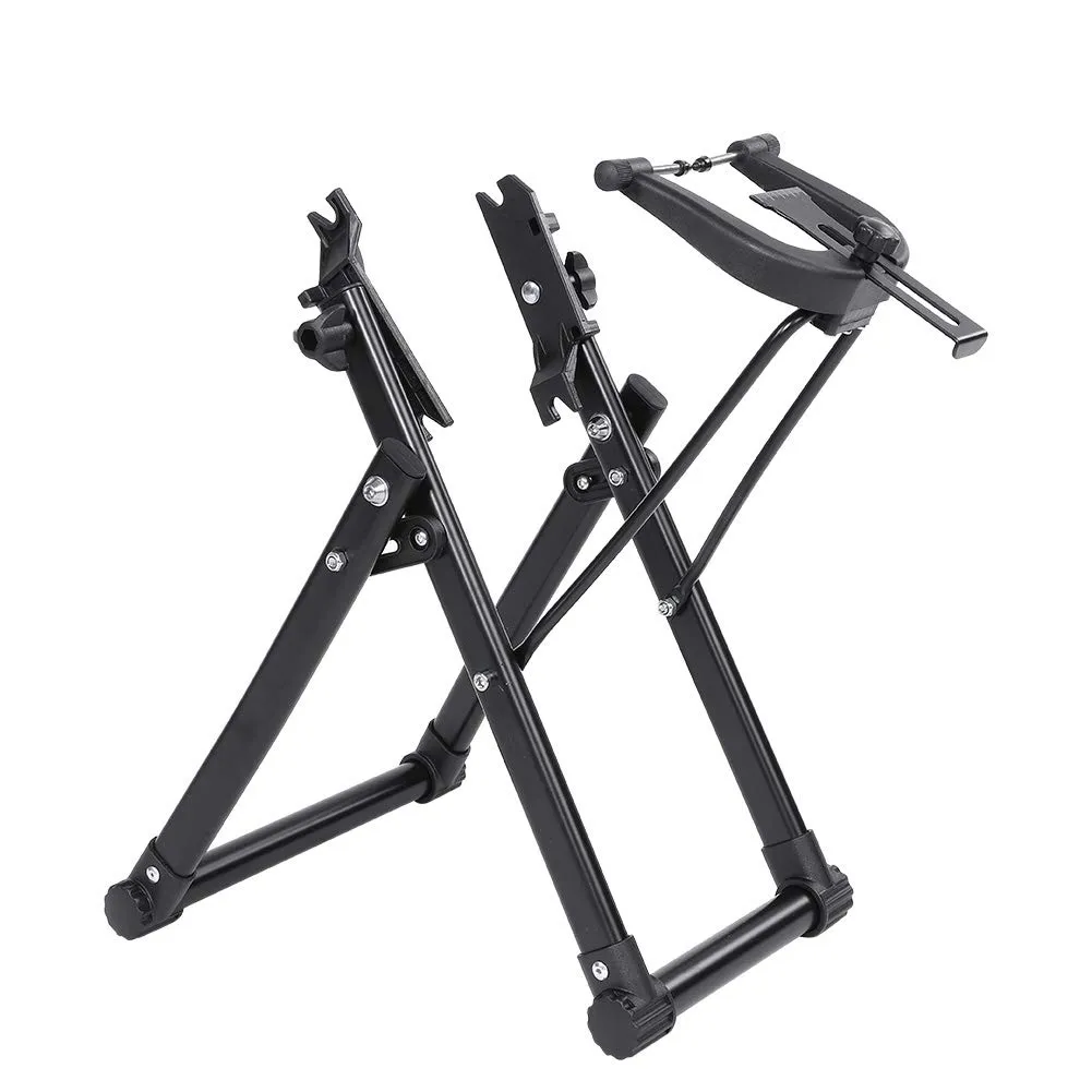 Wheel Truing Stand - Durable & Foldable Bicycle Wheel Alignment Tool for 16' - 29' Bikes