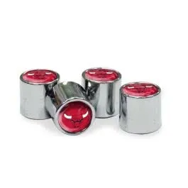 WinCraft Chicago Bulls S67033 Valve Stem Caps - Officially Licensed Team Accessories