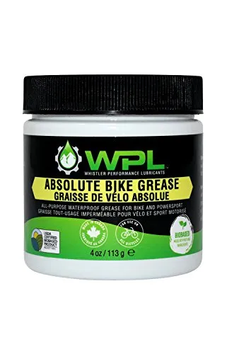 WPL Absolute Bicycle Grease - Premium Bio-Based All-Purpose Lube for Pedals, Chains & Bearings