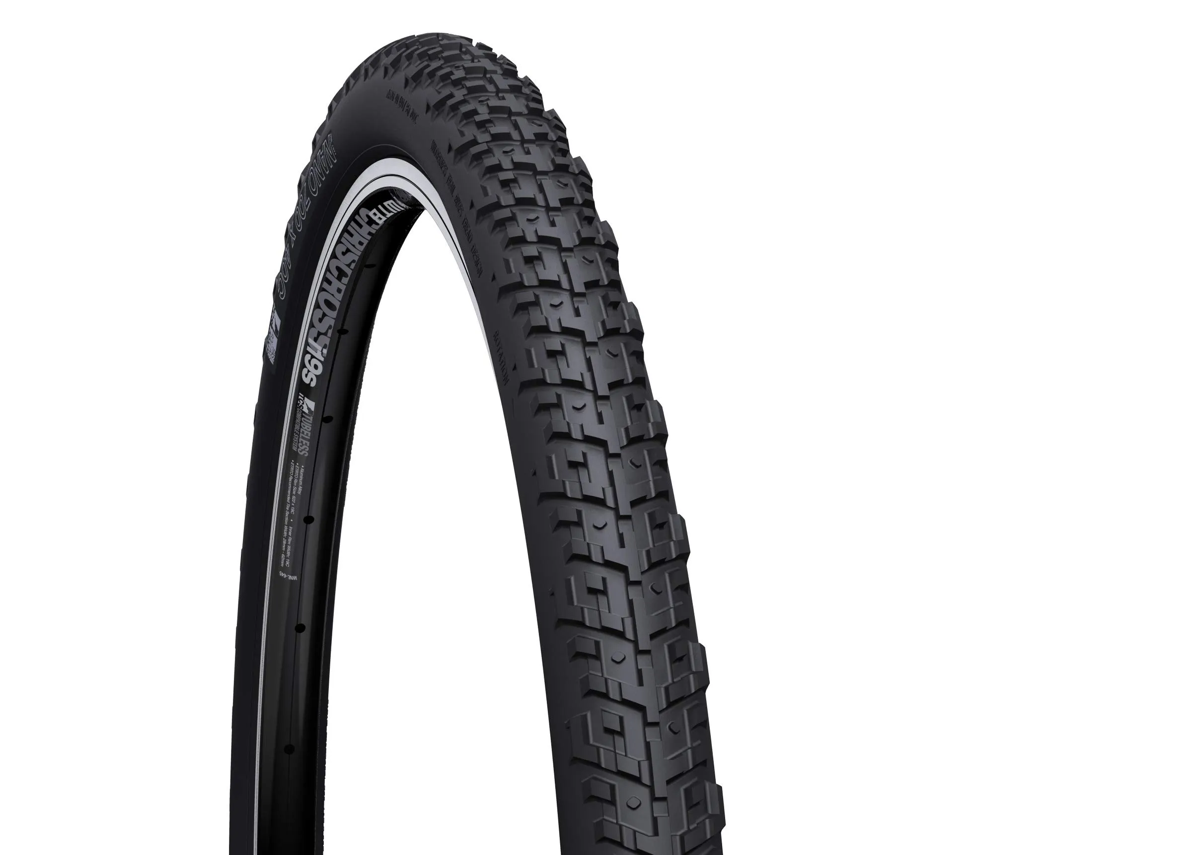 WTB Nano 700 x 40c TCS Light Fast Roll Tire - Gravel/Cyclocross, Lightweight, 530g, Dry to Damp Conditions