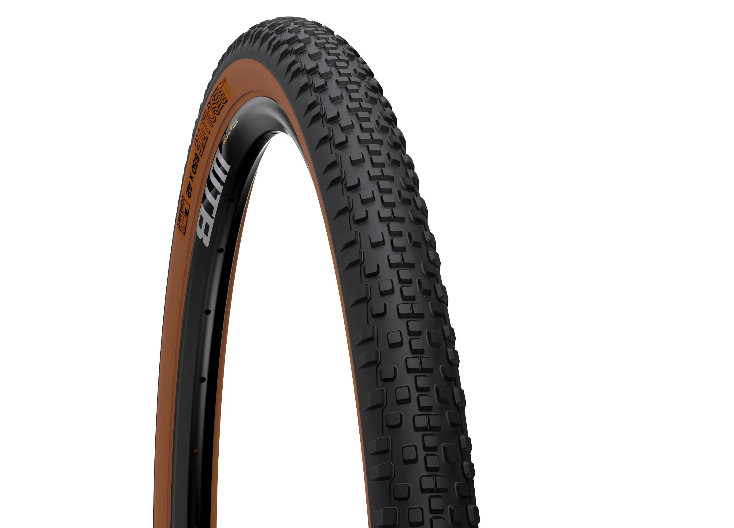 WTB Resolute 700 x 42 TCS Light Fast Rolling Tire - Tanwall - All-Weather Performance