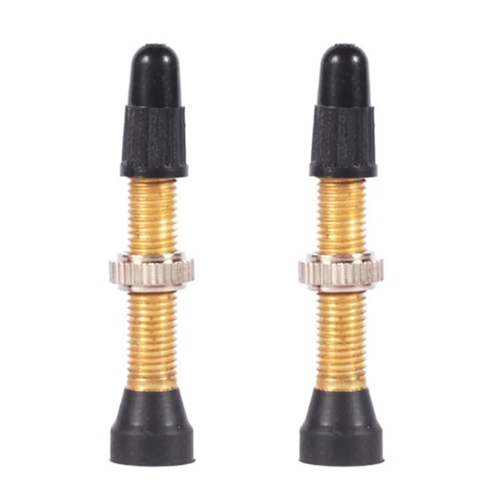 WTB TCS Presta Valve 34mm - Durable Metal Tubeless Valves for Cycling, Pack of 2